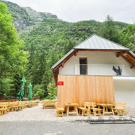 Koca Ob Izviru Soce Villa Trenta Bagian luar foto